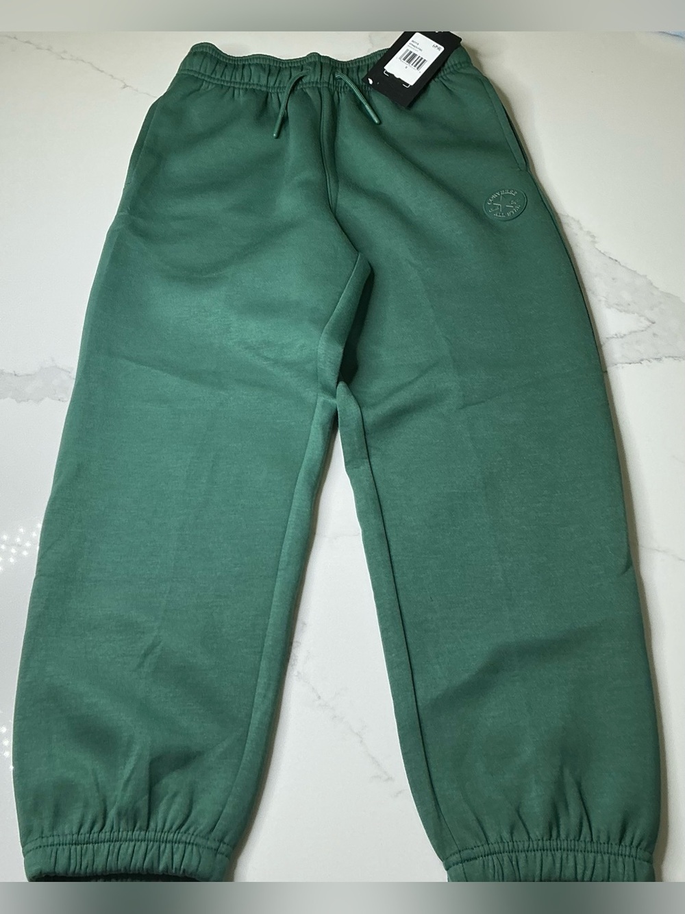 Converse Boys Chuck Taylor All Star Logo Fleece Sweat Pants Med. 7-9 Yrs New